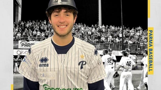 Cesare Astorri giocherà per il Parma baseball