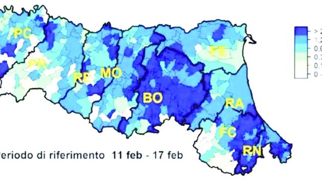Nuovi casi La mappa del contagio: brusco peggioramento in soli 7 giorni