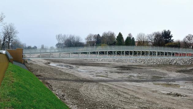Il ponte della Navetta sarà inaugurato venerdì 26