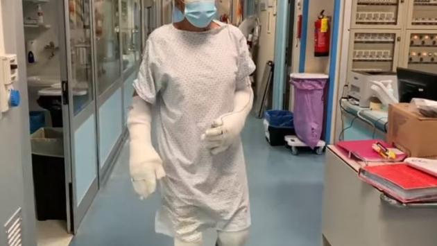 Morandi, primi passi in ospedale dopo l'incidente "Sono stato fortunato"