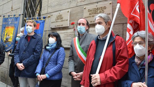 Commemorati Luigi Longhi e Gaudenzio Anselmo, i Partigiani della Timo