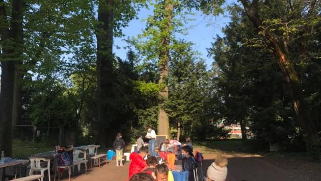 Lezioni tra gli alberi, didattica all'aperto