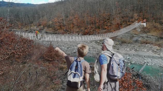 Salti del Diavolo, torna il ponte tibetano