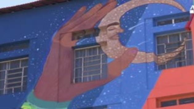 Maxi murale a Rio de Janeiro: è pronto per il Guinness