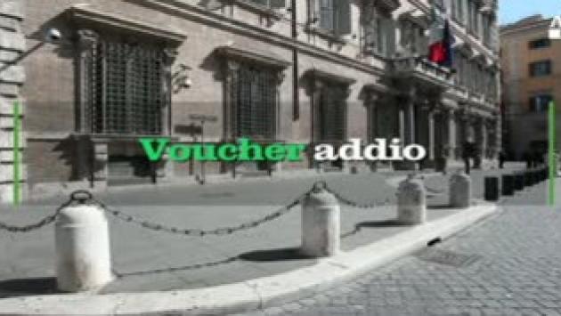 L'abolizione dei voucher diventa legge