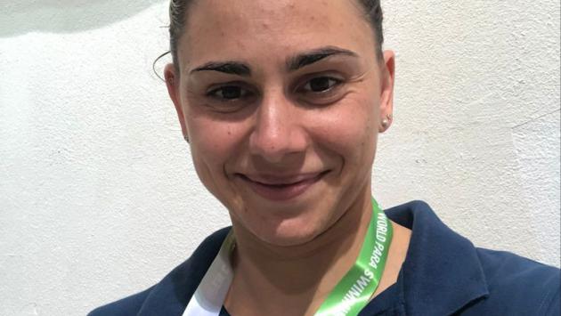 Giulia Ghiretti fa l'impresa agli Europei: bronzo nei 50 farfalla