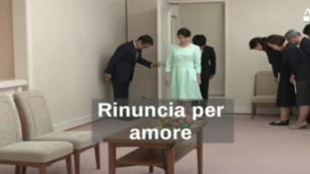 Tokyo: la principessa Mako rinuncia per amore