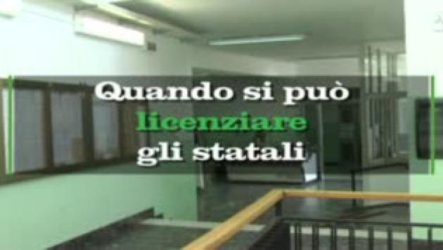Quando si può licenziare gli statali