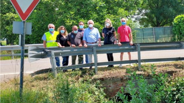Castione Marchesi, entro giugno rifatto il ponte sul canale "Fossa parmigiana"