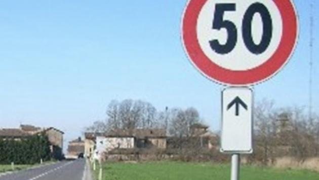 Provinciale tra S. Secondo e Carzeto: da oggi c'è il limite dei 50 km orari