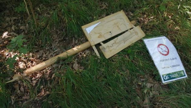 Sono tornati i vandali ai Boschi di Carrega. «Sembra un attacco organizzato»