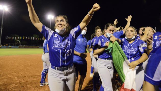 Softball: l'Italia si conferma campione d'Europa