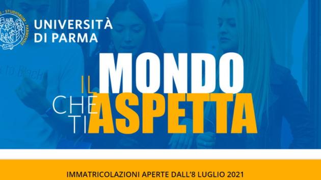 Immatricolazioni: l'8 luglio all'Università di Parma è il “Click day per accessi liberi e cronologici"
