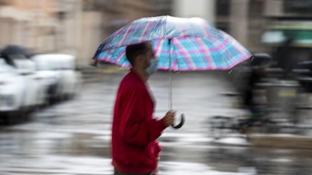Da mezzanotte 24 ore di allerta gialla per temporali con rischio grandinate