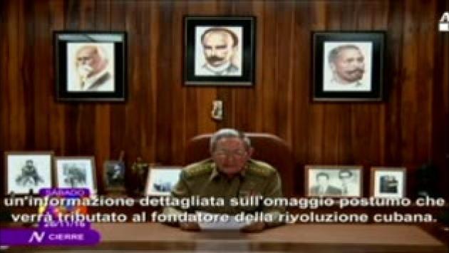 Morto Fidel Castro, l'annuncio in tv dal fratello