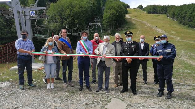 Grande giorno per Pratospilla: inaugurata la «nuova» seggiovia