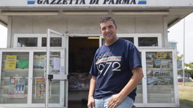 Michele Bianchi: «La mia sfida? Riparto dall'edicola di via Paradigna»