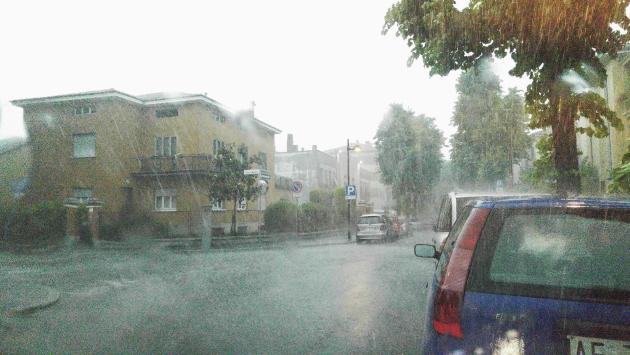 Via Lucifero, oggi è allerta meteo per forti temporali