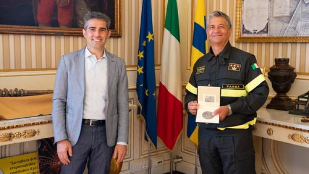 Il saluto del comandante Giordano: «Parma resterà nel mio cuore»