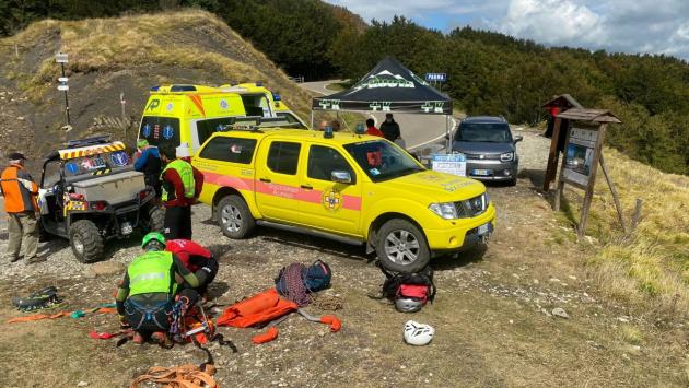 Sky runner cade durante una gara sul monte Tavola: attimi di paura, interviene il soccorso alpino 