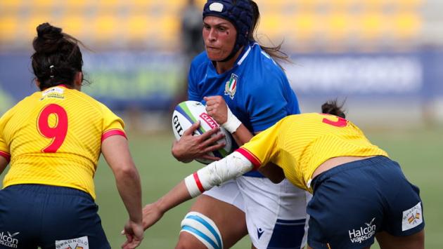 Le azzurre battono la Spagna  34-10 e vanno ai Mondiali