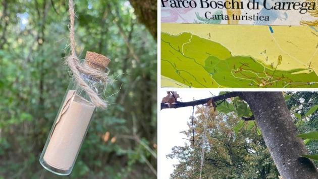 Blowing in the Woods, messaggi nascosti nei Boschi di Carrega