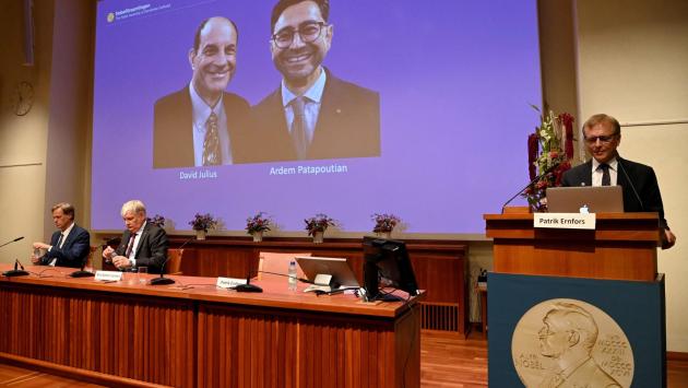 Nobel della Medicina a Julius e Patapoutian per la scoperta dei meccanismi del tatto 