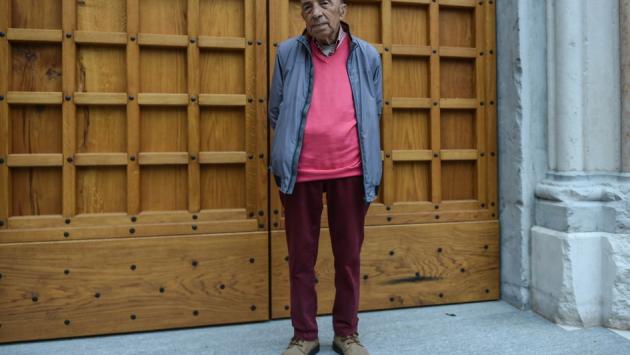 L'emozione di Galli, ex prigioniero partigiano: «Un passato buio ora si è illuminato di speranza»