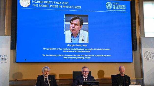 Nobel per la Fisica all'italiano Parisi: premiato per gli studi sui sistemi complessi
