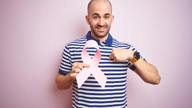 Tumore al seno, se colpisce lui