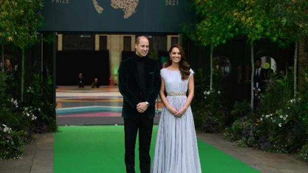 Kate al galà per l'ambiente  con un vestito di dieci anni fa