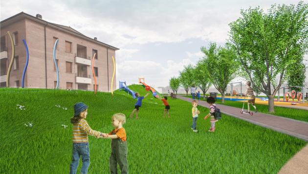 «Il nuovo parco dei Gelsi sarà come lo sognavano i cittadini» 