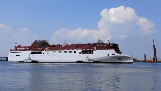 Varata la Moby Fantasy, il traghetto più grande e green del mondo