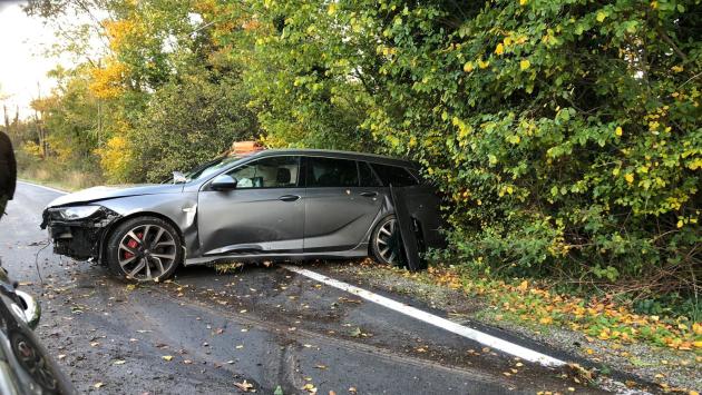 San Vitale Baganza, pauroso incidente ma senza conseguenze per il conducente