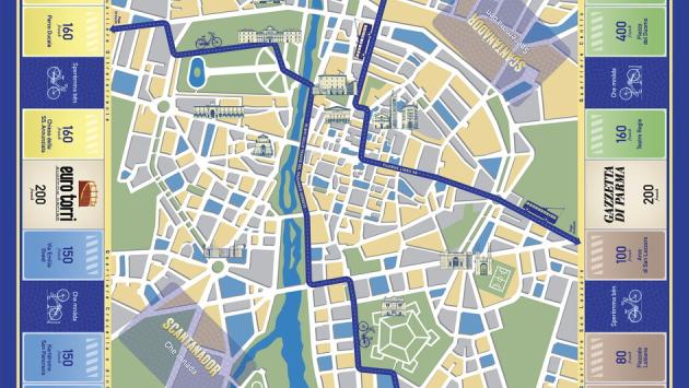 Ecco «Scantanàdor», il Monopoli alla parmigiana