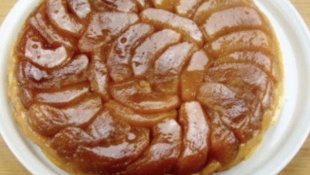 Questa Tarte Tatin profuma di semplicità
