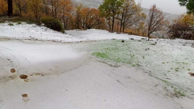 Maltempo: prima neve di stagione in Sardegna