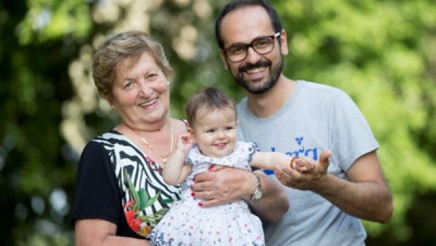 Vanda, che col suo rene ha ridonato la vita al figlio