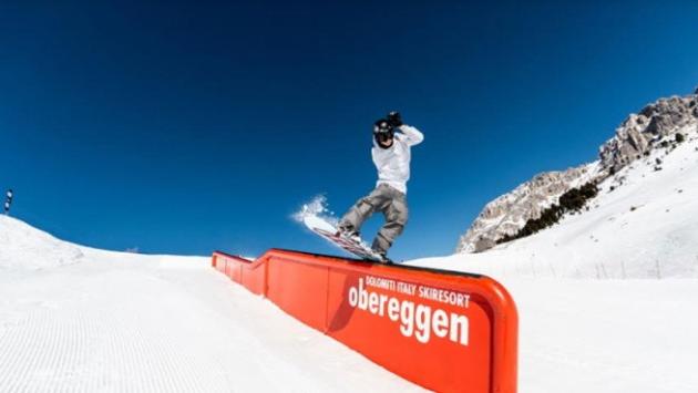 A Obereggen snowboard e solidarietà