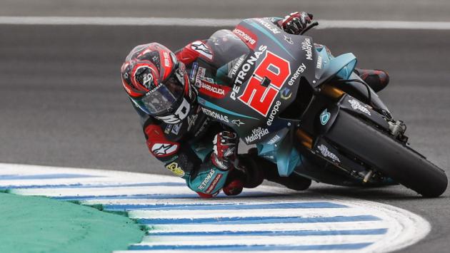 Spagna; pole a Quartararo davanti a Morbidelli 