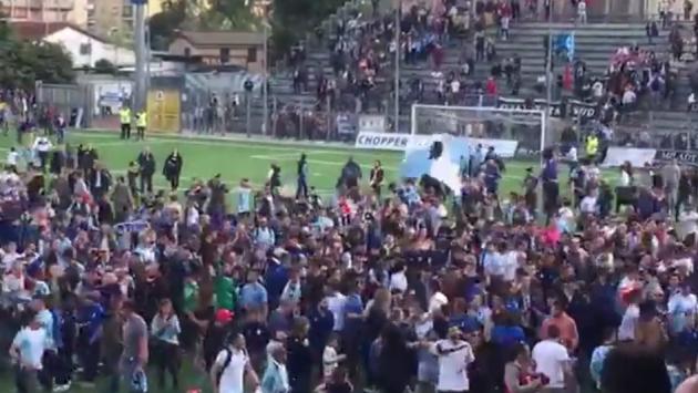 Entella, la B conquistata all'ultimo respiro
