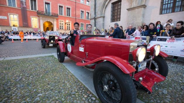 Parma nel fascino della Mille Miglia 