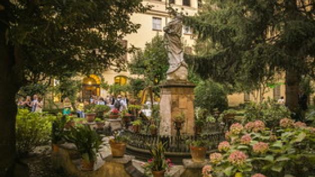 Brunch nel giorno di festa  all'«orto» delle Orsoline