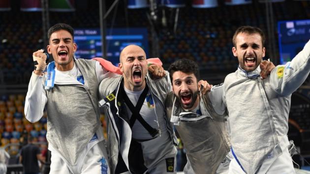 Mondiali scherma, azzurri d'oro nel fioretto maschile