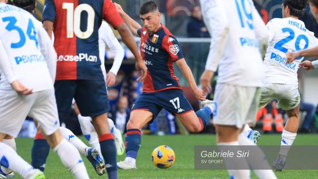 Genoa-Empoli 1-1, Cancellieri risponde a Malinovskyi