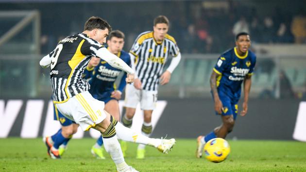 La Juventus rimonta due volte ma non vince, 2-2 a Verona