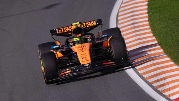 Norris domina le libere al Gp di Olanda, Hamilton sesto