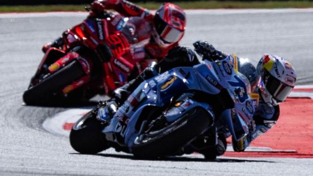 In Catalunya Alex Marquez batte il fratello Marc, Bastianini 3°