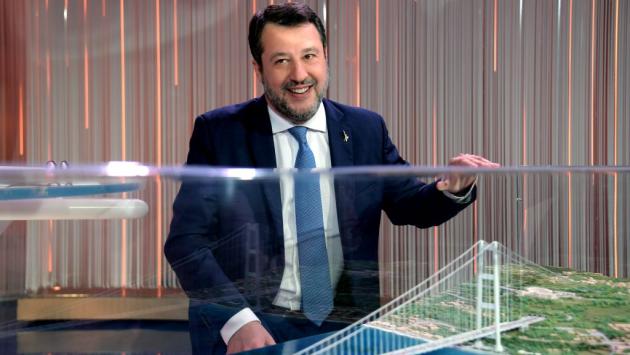 Ponte Stretto, Salvini "Dovrebbe esserci in 7 anni dopo avvio lavori"