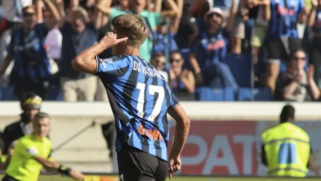 Poker dell'Atalanta al Lecce, doppietta De Ketelaere